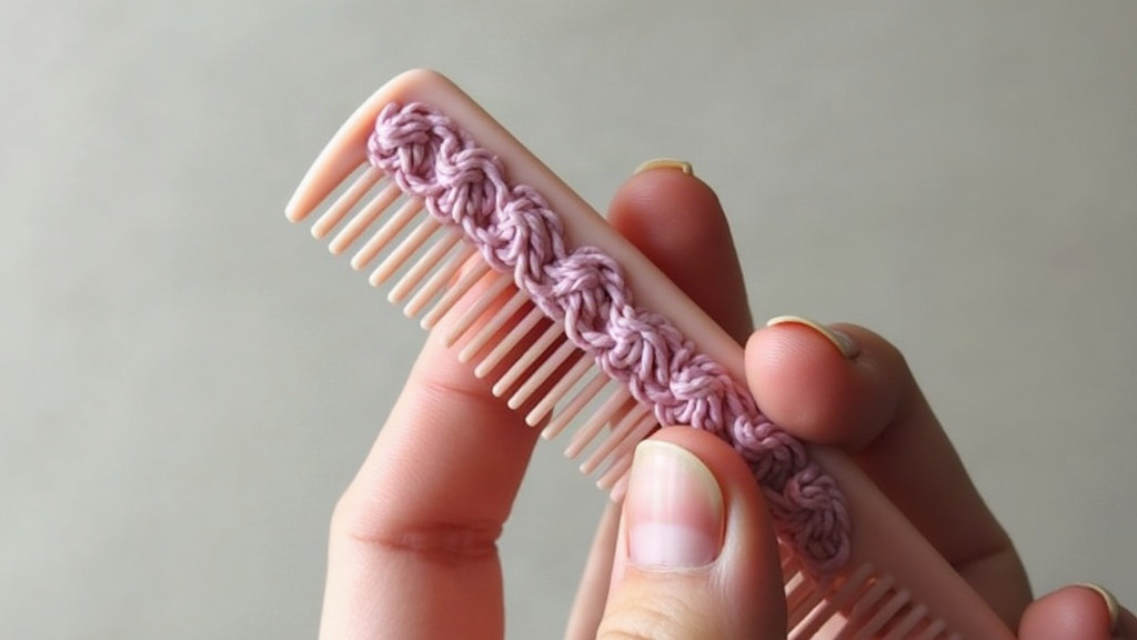 DIY Crochet Blocking Comb Sets with Smooth Rounded Pins